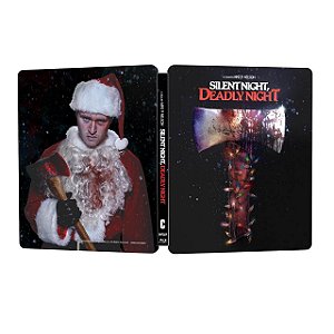 Steelbook 4K UHD Natal Sangrento (Silent Night) (Sem PT)