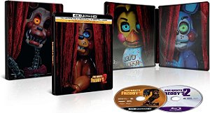Steelbook 4K UHD Five Nights At Freddys 2 (Sem PT)