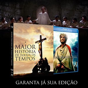 Blu-ray A Maior História de Todos os Tempos (1965) PRE VENDA 13/04