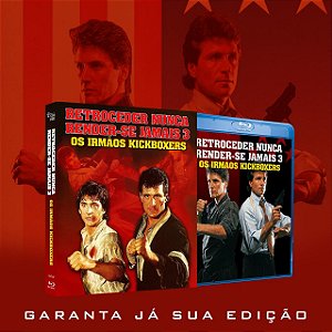 Blu-ray Retroceder nunca, render-se jamais 3 os irmãos kickboxers pre venda 07/05