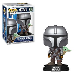 Funko Pop! Star Wars The Mandalorian With Grogu 818