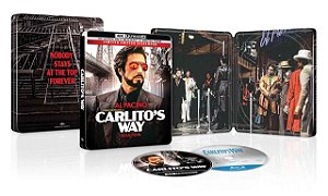 Steelbook 4K UHD O Pagamento Final (Carlitos Way) (Sem PT)