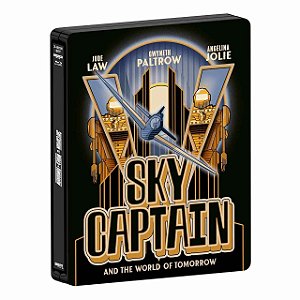 Steelbook 4K UHD Capitão Sky e o Mundo de Amanhã (Sem PT)