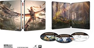 Steelbook 4K UHD + Blu-ray Avatar Fogo e Cinzas (SEM PT) PRE VENDA ENTREGA PARTIR DE 18/06
