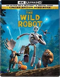 Steelbook 4K UHD Robô Selvagem (The Wild Robot)  (Sem PT)