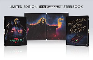 Steelbook 4K UHD Pânico 7 (Scream 7) (Sem PT)