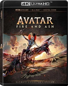 4K UHD + Blu-Ray Avatar Fogo e Cinzas (Sem PT)