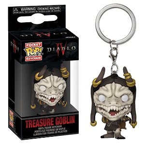 Funko Pop! Chaveiro Keychain Diablo IV Treasure Globin
