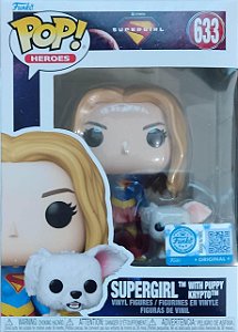 Funko Pop! Marvel Supergirl With Puppy Krypto (EX) 633