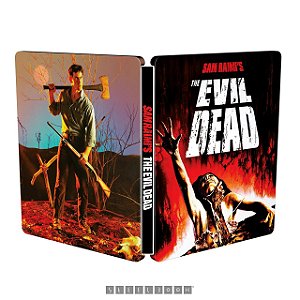 Steelbook 4K Ultra HD + Blu-Ray Uma Noite Alucinante A Morte do Demônio Pré venda 10/08/2026