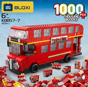 Bloco de Montar Transporte Urbano (6 em 1) (Bloxi)