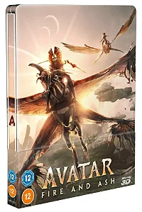 Steelbook 3D+2D Avatar Fogo e Cinzas Limited Edition (SEM PT)