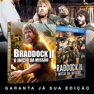 Blu-ray Braddock 2 O Início da Missão (1985 Chuck Norris) pre venda 17/08