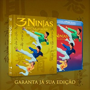 Blu-ray 3 Ninjas Contra Atacam (1994) PRE VENDA 24/08