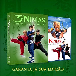 Blu-ray 3 Ninjas Aventura Na Mega Mountain (1998) PRE VENDA 24/08