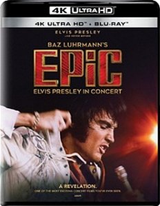4K UHD + Blu-ray  Epic Elvis Presley in Concert (Sem PT)
