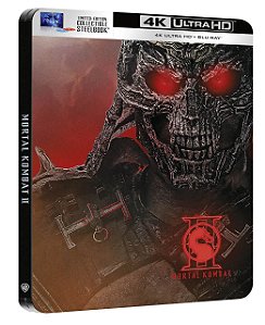 Steelbook 4K UHD Mortal Kombat II (2026 Sem PT)
