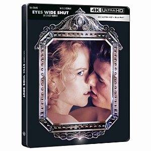 Steelbook 4K UHD + Blu-Ray De Olhos Bem Fechados Limited
