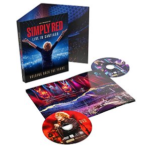 Blu-Ray + DVD Simply Red Live In Santiago