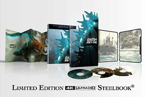 Steelbook 4K UHD + Blu-ray Godzilla Minus One (sem pt) pre venda 29/10/26