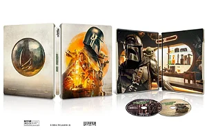 Steelbook 4K UHD + Blu-ray Star Wars O Mandaloriano e Grogu (sem pt) pre venda 10/10/26