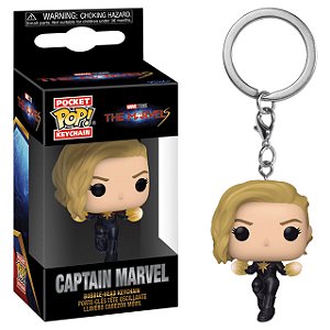 Funko Pop! Chaveiro Keychain Marvel The Marvels Captain Marvel
