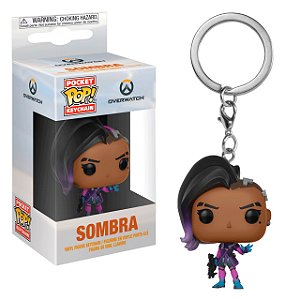 Funko Pop! Chaveiro Keychain Overwatch Sombra