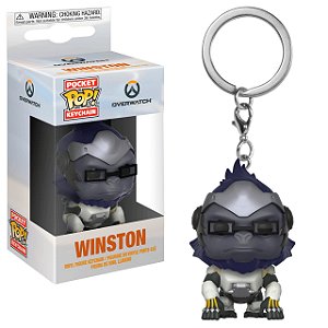 Funko Pop! Chaveiro Keychain Overwatch Winston