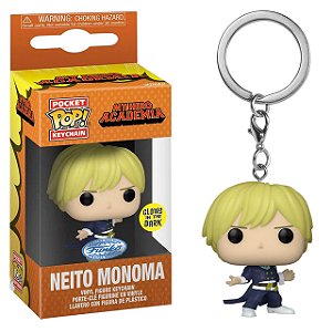 Funko Pop! Chaveiro Keychain My Hero Academia Neito Monoma