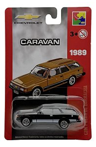 Carro Miniatura Chevrolet Metal Caravan Preto 1989