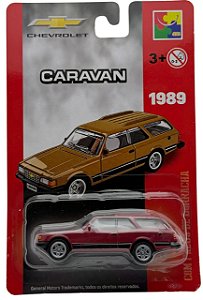 Carro Miniatura Chevrolet Metal Caravan Vermelho 1989