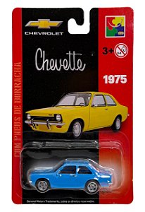 Carro Miniatura Chevrolet Metal Chevette Azul 1975