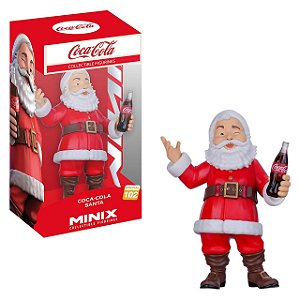 Boneco Minix Coca Cola Santa Claus 102