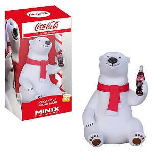 Boneco Minix Coca Cola Polar Bear 101