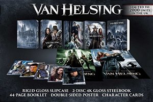 Steelbook 4K UHD + Blu-ray Van Helsing O Caçador de Monstros Limited Collectors (SEM PT) Pre Venda 20/11/26