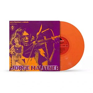 LP Vinil Jorge Mautner Para Iluminar A Cidade (Vinil Laranja)