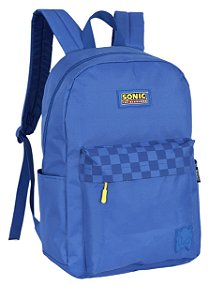 Mochila De Costas Sonic The Hedgehog Azul  Luxcel