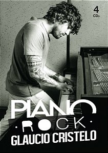 Cd Piano Rock - Glaucio Cristelo - 4 Discos