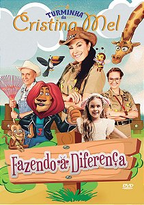 Dvd Turminha Da Cristina Mel  Fazendo A Diferença