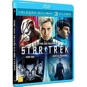 Blu-Ray Coleção Star Trek - 3 Filmes - 3 Discos