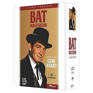 Box Bat Masterson - A Série Completa - 15 Discos - Dvd