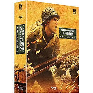 DVD Box Marcha para a Vitória: A Caminho de Berlim + A Caminho de Roma + A Caminho de Tóquio (15 DVDs)