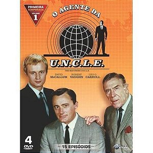 Dvd - O Agente Da U.N.C.L.E - 1ª Temporada - Vol. 1