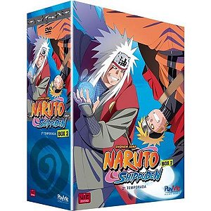 DVD Naruto Shippuden - Box 2- 2ª Temporada - 5 Discos