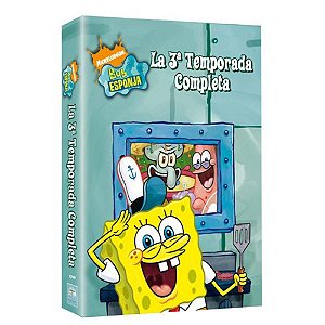 Box Bob Esponja  Terceira Temporada Completa