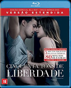Blu-Ray - Cinquenta Tons De Liberdade - DVD bônus extras