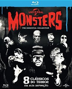 Blu-Ray Coleção Monsters - The Essential Collection - 8 Disc