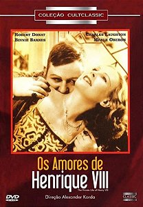 Dvd Os Amores De Henrique VIII - Alexander Korda
