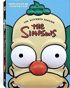 Box Dvd - Os Simpsons - 11 Temporada - 4 Dvd's