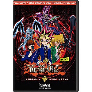 Box Dvd Yu-Gi-Oh - 1 Temporada - Box 1